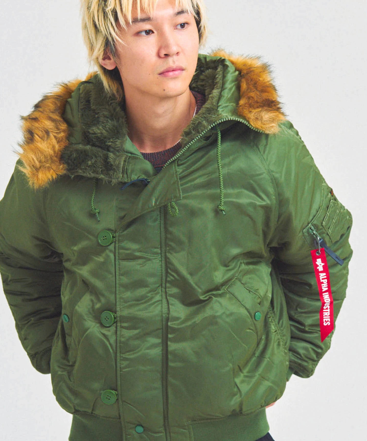 JACKROSE(ジャックローズ) |ALPHA/アルファ N-2B SHORT WAIST PARKA(MENS)