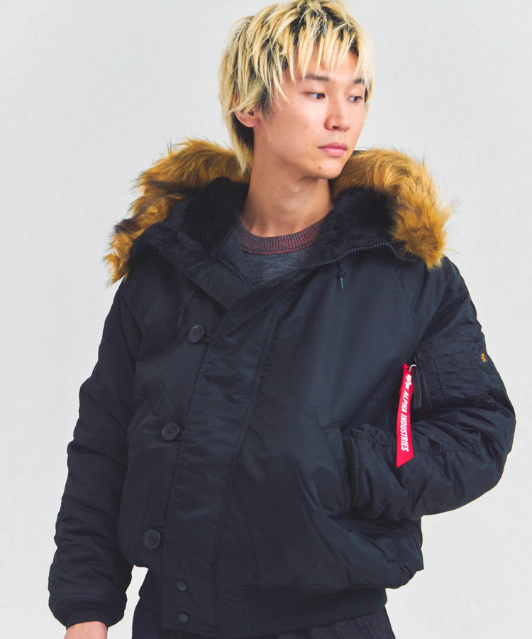 アルファ ALPHA/アルファ N-2B SHORT WAIST PARKA(MENS)｜ファッション通販