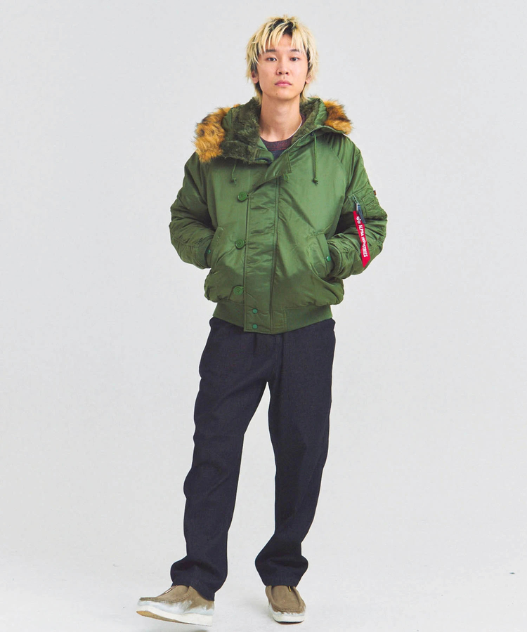 JACKROSE(ジャックローズ) |ALPHA/アルファ N-2B SHORT WAIST PARKA(MENS)