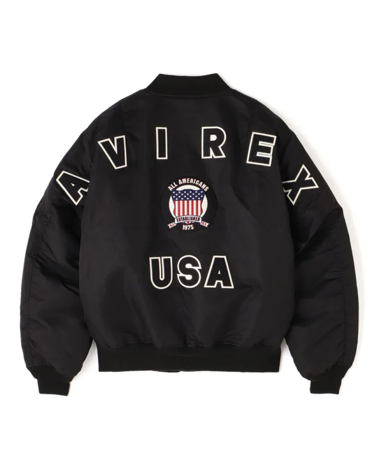 AVIREX/アヴィレックス MA-1 SIGNATURE BIG LOGO(MENS)｜ファッション