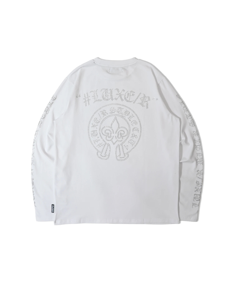 JACKROSE(ジャックローズ) |LUXE/R/ラグジュ 46158-ラインストーン 紋章 LSTEE(MENS)