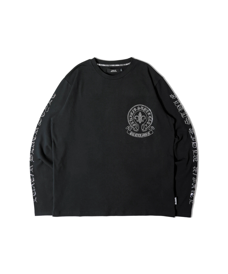 JACKROSE(ジャックローズ) |LUXE/R/ラグジュ 46158-ラインストーン 紋章 LSTEE(MENS)