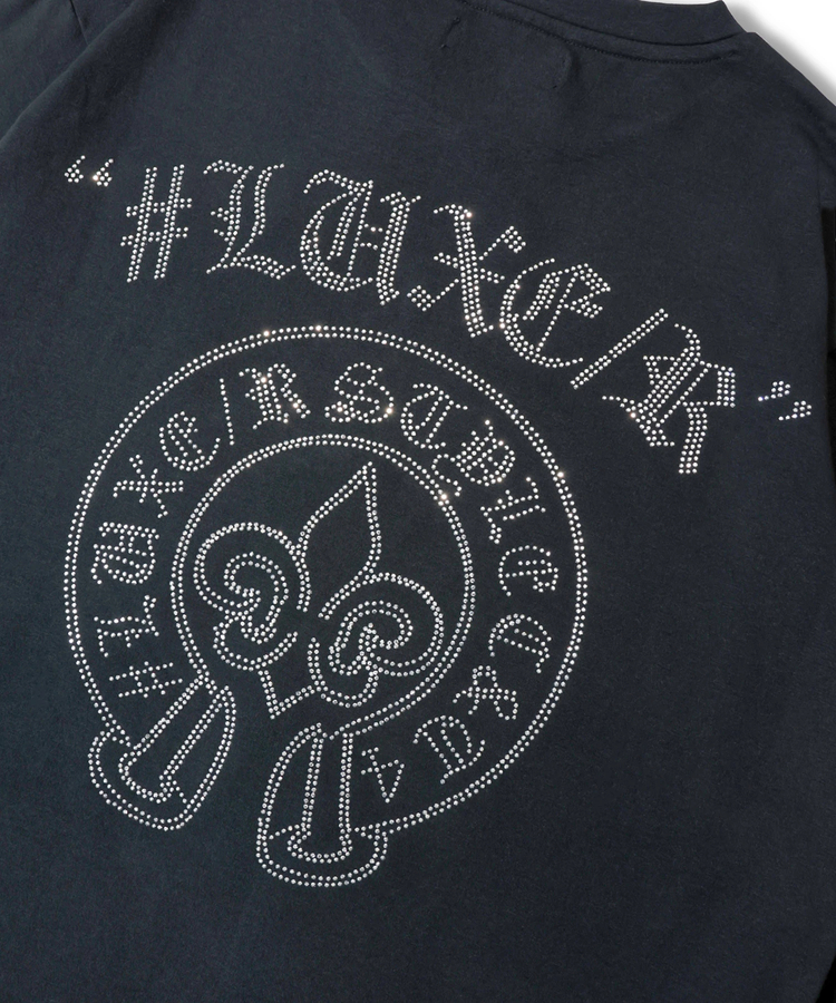 JACKROSE(ジャックローズ) |LUXE/R/ラグジュ 46158-ラインストーン 紋章 LSTEE(MENS)