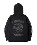 JACKROSE(ジャックローズ) |LUXE/R /ラグジュ 46172-ラインストーン・紋章ーZIP  UP PK(MENS) *セットアップ対応