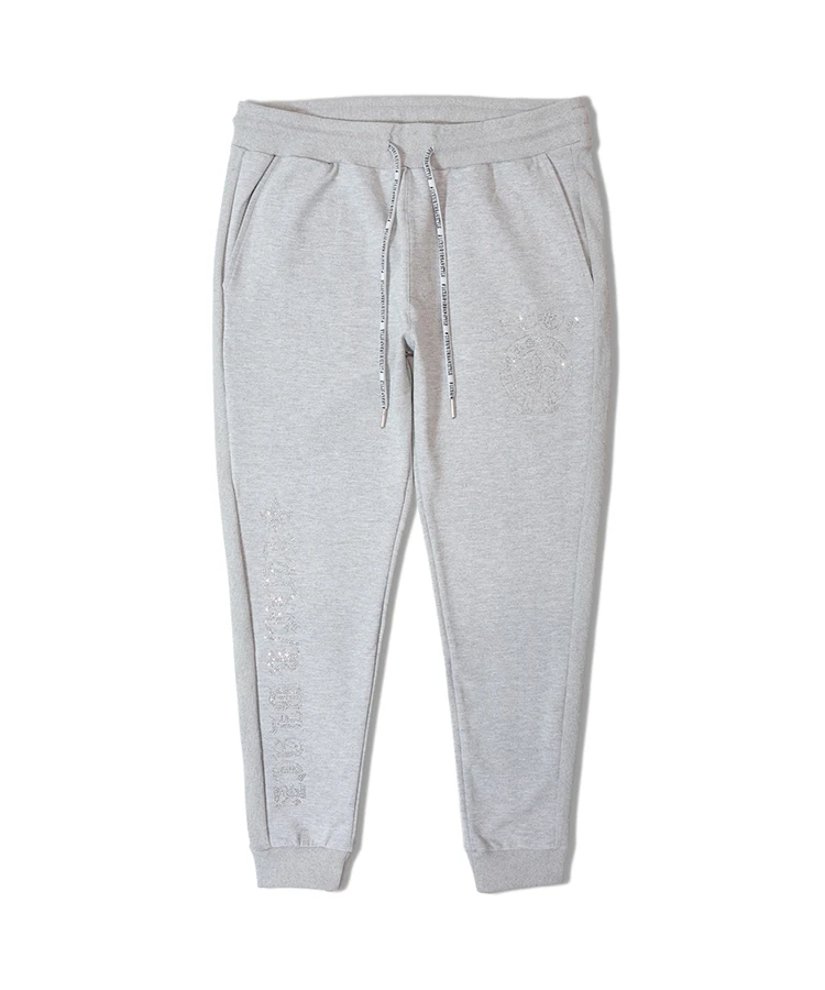 SEKISON出品 LUXE/R /ラグジュ 46173-ラインストーン・紋章ージョガーパンツ(MENS