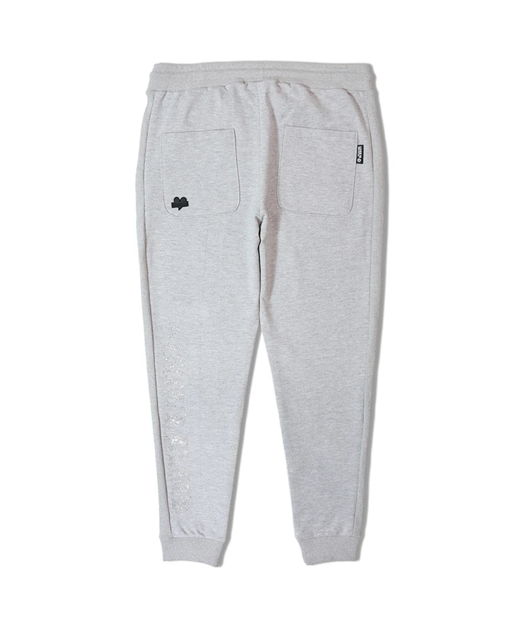 JACKROSE(ジャックローズ) |LUXE/R /ラグジュ 46173-ラインストーン・紋章ージョガーパンツ(MENS) *セットアップ対応
