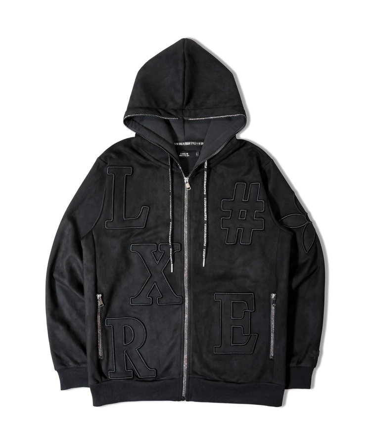 JACKROSE(ジャックローズ) |LUXE/R /ラグジュ 46093&46147-フェイクスウェード ZIP  UP PK(MENS)