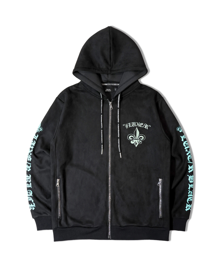 JACKROSE(ジャックローズ) |LUXE/R /ラグジュ 46093&46147-フェイクスウェード ZIP  UP PK(MENS)