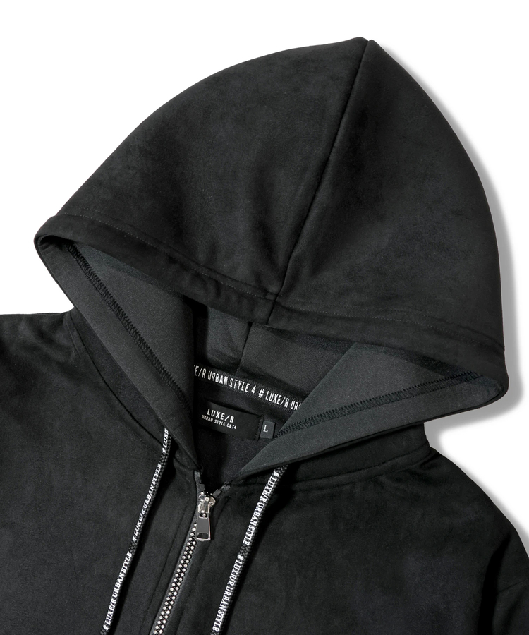 JACKROSE(ジャックローズ) |LUXE/R /ラグジュ 46093&46147-フェイクスウェード ZIP  UP PK(MENS)