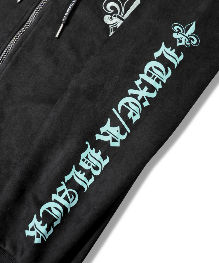 JACKROSE(ジャックローズ) |LUXE/R /ラグジュ 46093&46147-フェイクスウェード ZIP  UP PK(MENS)
