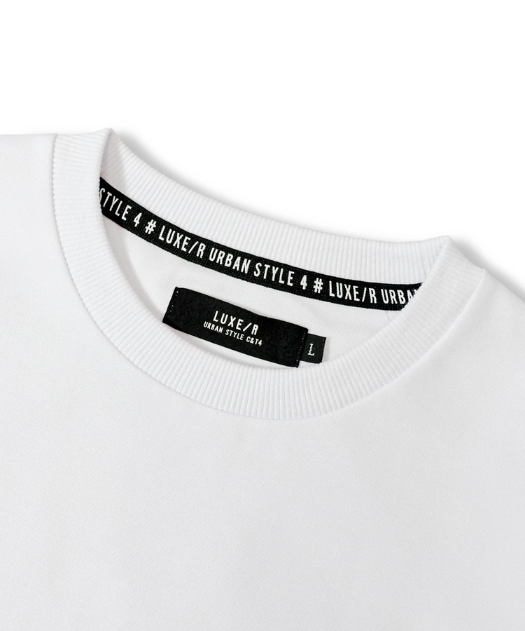 JACKROSE(ジャックローズ) |LUXE/R/ラグジュ 46113-クロスプリント クルースウェット(MENS)