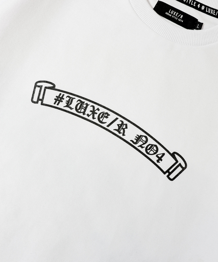 JACKROSE(ジャックローズ) |LUXE/R/ラグジュ 46113-クロスプリント クルースウェット(MENS)