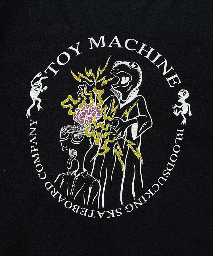 TOY MACHINE/トイマシーン BRAIN STEELERS SS TEE（MENS
