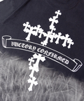 JACKROSE(ジャックローズ) |GA BLEACH-WASH CROSS SS TEE(MENS)