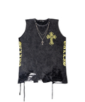 JACKROSE(ジャックローズ) |GA CHEMICAL-DAMAGE NO-SLEEVE(MENS)