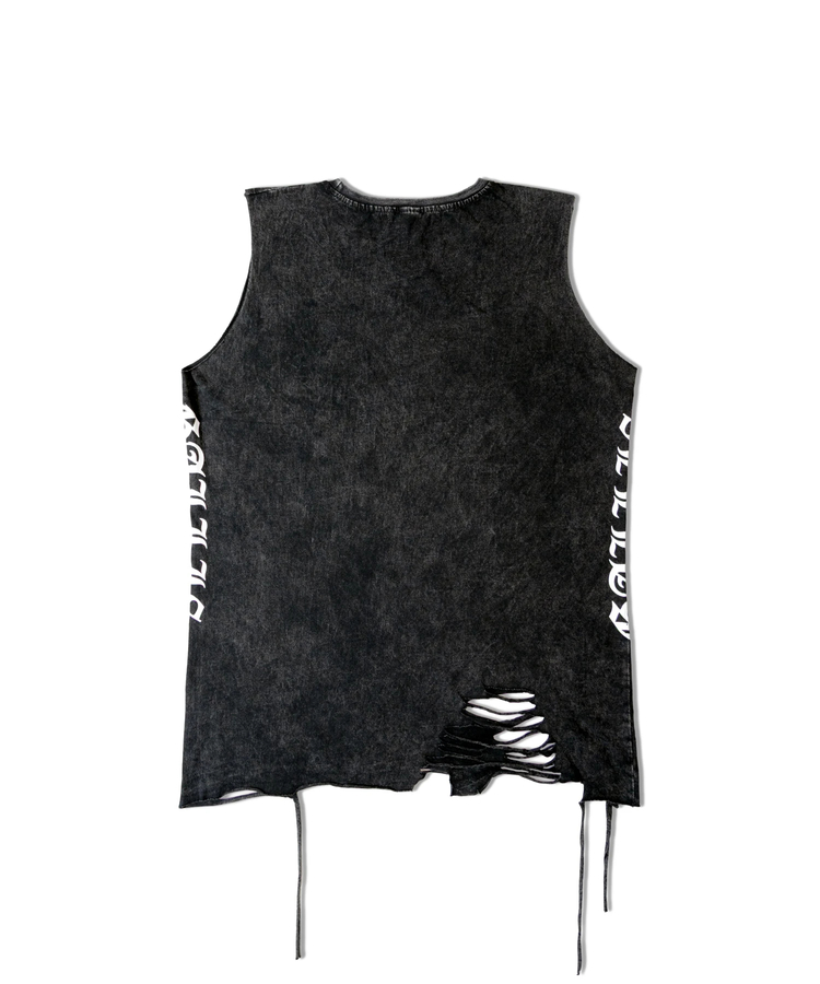 JACKROSE(ジャックローズ) |GA CHEMICAL-DAMAGE NO-SLEEVE(MENS)