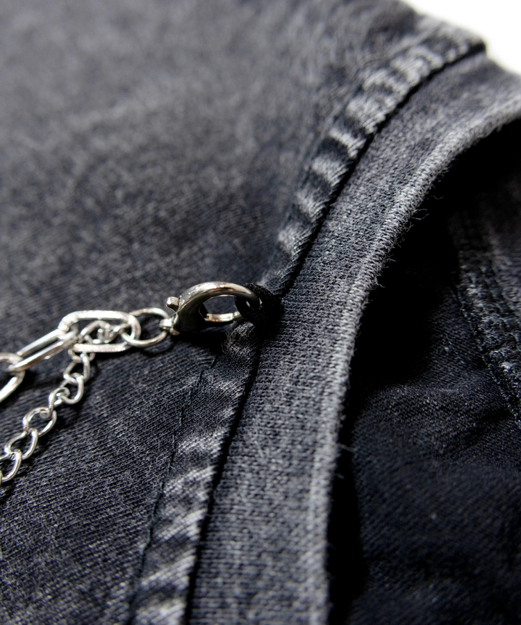 JACKROSE(ジャックローズ) |GA CHEMICAL-DAMAGE NO-SLEEVE(MENS)