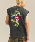 JACKROSE(ジャックローズ) |【The Rolling Stones×JACKROSE】Lips&Tongue TOUR ノースリーブ(MENS)