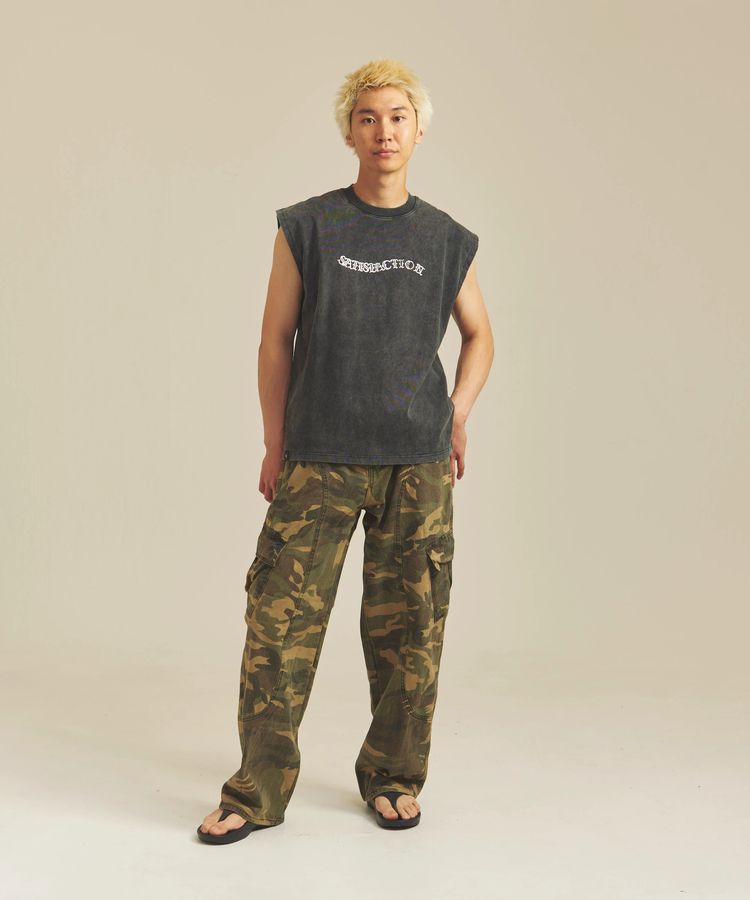 JACKROSE(ジャックローズ) |【The Rolling Stones×JACKROSE】Lips&Tongue TOUR ノースリーブ(MENS)