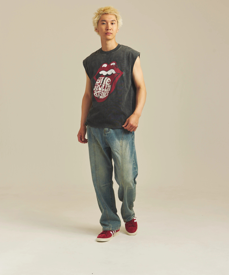JACKROSE(ジャックローズ) |【The Rolling Stones×JACKROSE】Lips&Tongue TOUR ノースリーブ(MENS)