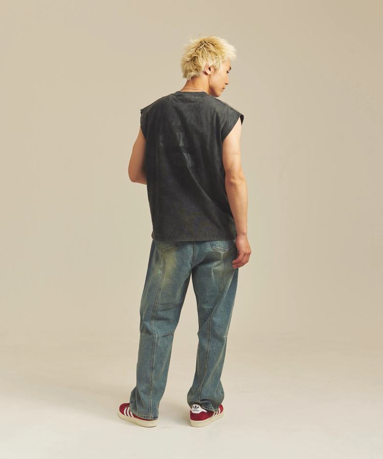 JACKROSE(ジャックローズ) |【The Rolling Stones×JACKROSE】Lips&Tongue TOUR ノースリーブ(MENS)