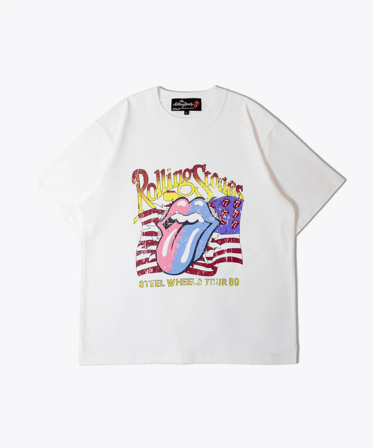 スーパーコピー 激安 - ブランドコピー代引き高品質専門店 Rolling The Stones×JACKROSE】Lips&Tongue TEE(MENS TOUR 洋楽