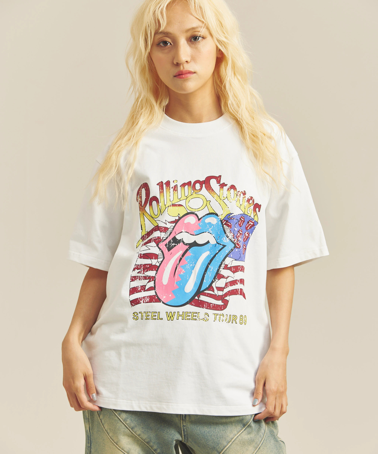 The Rolling Stones×JACKROSE】Lips&Tongue TOUR TEE(MENS