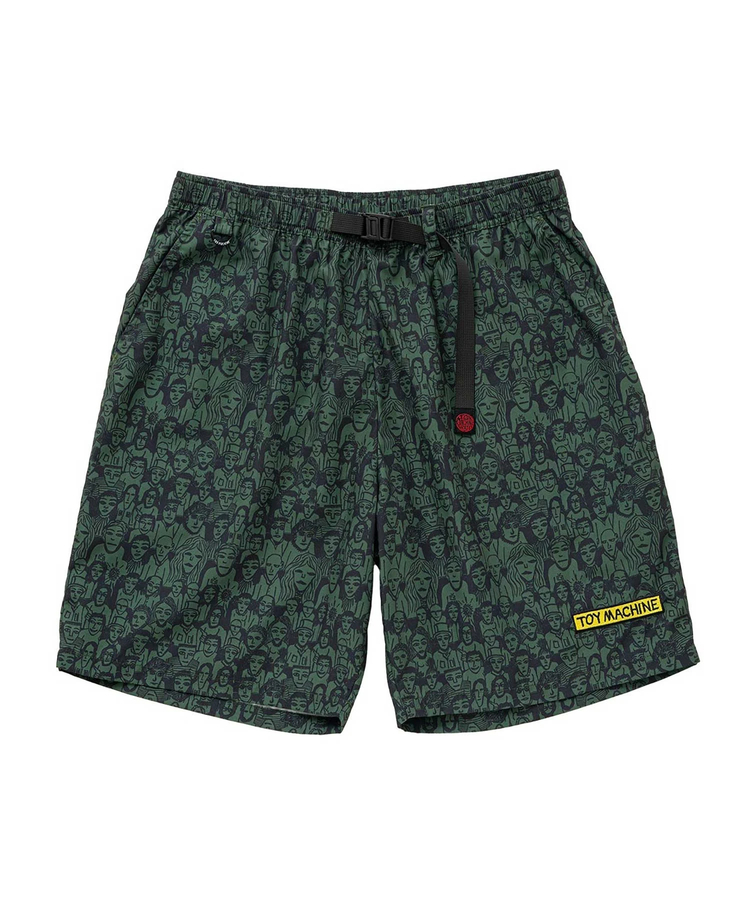 JACKROSE(ジャックローズ) |TOY MACHINE/トイマシーン FACE IN THE CROWD DRY EASY SHORTS(MENS)