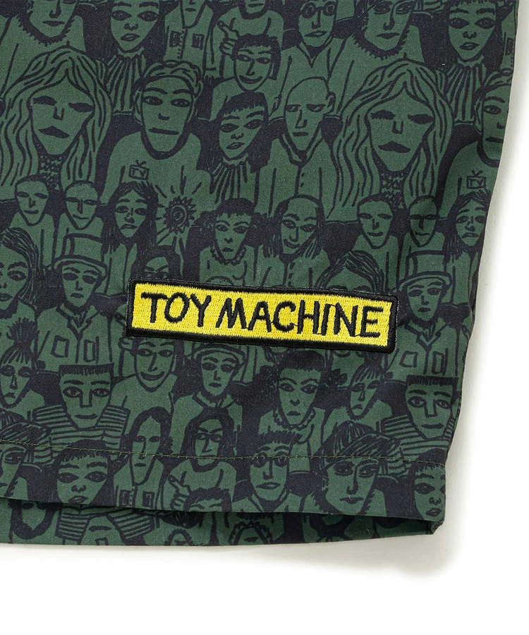 JACKROSE(ジャックローズ) |TOY MACHINE/トイマシーン FACE IN THE CROWD DRY EASY SHORTS(MENS)