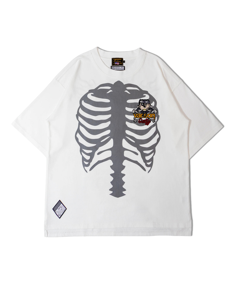 JACKROSE(ジャックローズ) |【VANSON×GALFY×JACKROSE】 骨犬Tee SS(MENS)*セットアップ対応