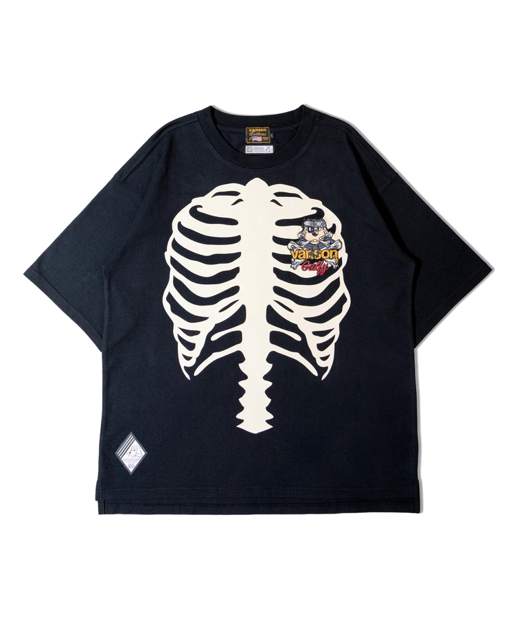 JACKROSE(ジャックローズ) |【VANSON×GALFY×JACKROSE】 骨犬Tee SS(MENS)*セットアップ対応