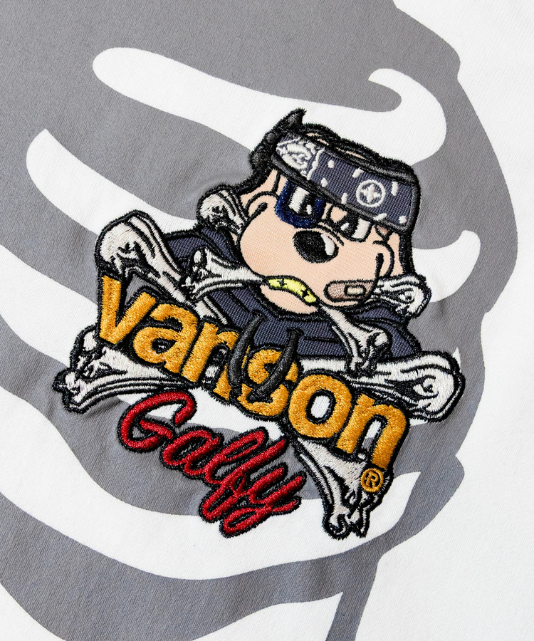 JACKROSE(ジャックローズ) |【VANSON×GALFY×JACKROSE】 骨犬Tee SS(MENS)*セットアップ対応