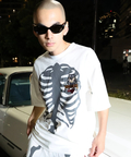 JACKROSE(ジャックローズ) |【VANSON×GALFY×JACKROSE】 骨犬Tee SS(MENS)*セットアップ対応