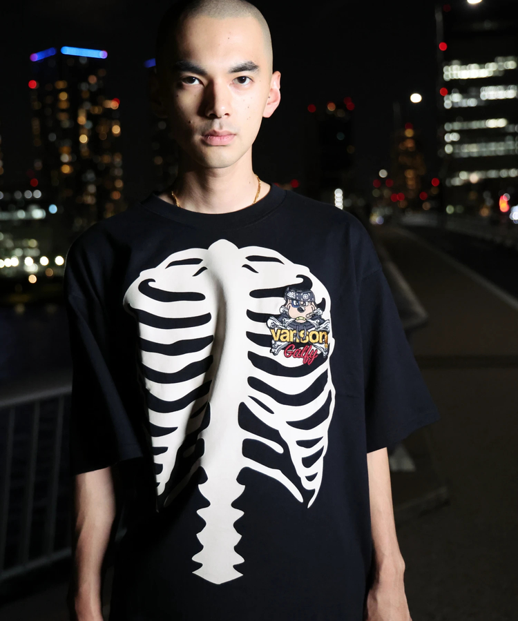 JACKROSE(ジャックローズ) |【VANSON×GALFY×JACKROSE】 骨犬Tee SS(MENS)*セットアップ対応