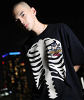 JACKROSE(ジャックローズ) |【VANSON×GALFY×JACKROSE】 骨犬Tee SS(MENS)*セットアップ対応