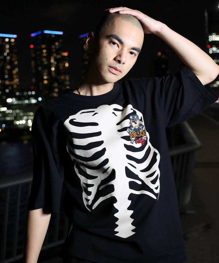 JACKROSE(ジャックローズ) |【VANSON×GALFY×JACKROSE】 骨犬Tee SS(MENS)*セットアップ対応