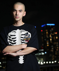 JACKROSE(ジャックローズ) |【VANSON×GALFY×JACKROSE】 骨犬Tee SS(MENS)*セットアップ対応