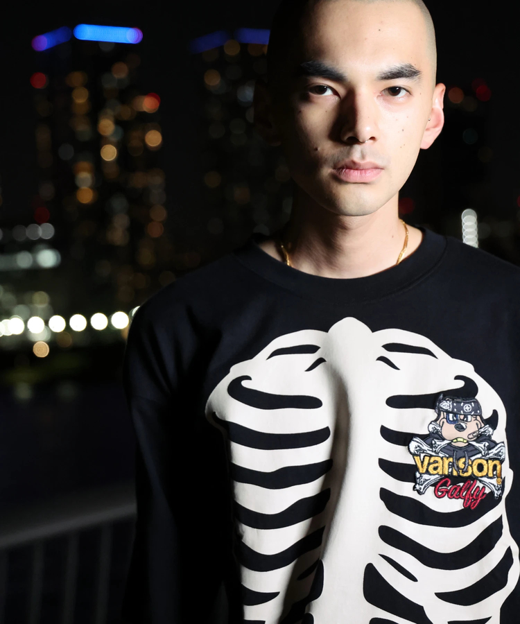 JACKROSE(ジャックローズ) |【VANSON×GALFY×JACKROSE】 骨犬Tee SS(MENS)*セットアップ対応