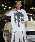 JACKROSE(ジャックローズ) |【VANSON×GALFY×JACKROSE】 骨犬Tee SS(MENS)*セットアップ対応