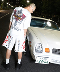 JACKROSE(ジャックローズ) |【VANSON×GALFY×JACKROSE】 骨犬Tee SS(MENS)*セットアップ対応