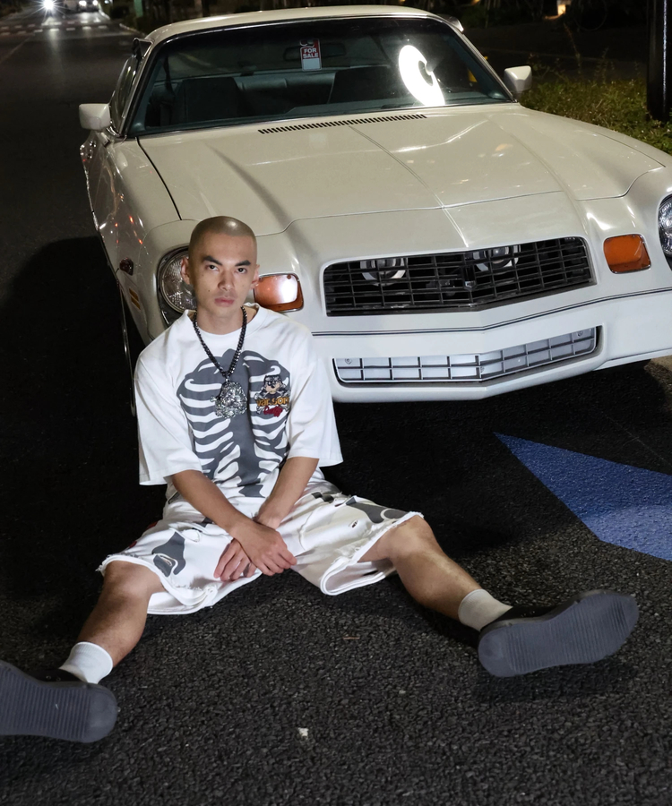 JACKROSE(ジャックローズ) |【VANSON×GALFY×JACKROSE】 骨犬Tee SS(MENS)*セットアップ対応