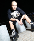 JACKROSE(ジャックローズ) |【VANSON×GALFY×JACKROSE】 骨犬Tee SS(MENS)*セットアップ対応