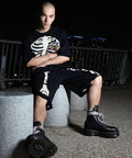 JACKROSE(ジャックローズ) |【VANSON×GALFY×JACKROSE】 骨犬Tee SS(MENS)*セットアップ対応