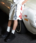 JACKROSE(ジャックローズ) |【VANSON×GALFY×JACKROSE】 骨犬Shorts(MENS)*セットアップ対応