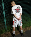 JACKROSE(ジャックローズ) |【VANSON×GALFY×JACKROSE】 骨犬Shorts(MENS)*セットアップ対応