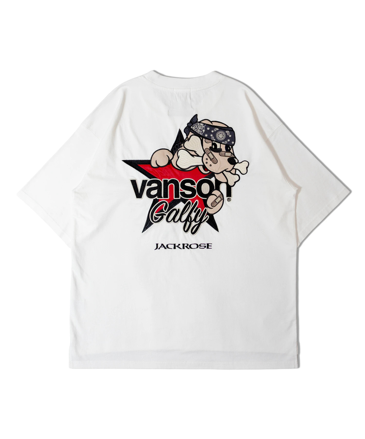 JACKROSE(ジャックローズ) |【VANSON×GALFY×JACKROSE】 星犬Tee SS(MENS)