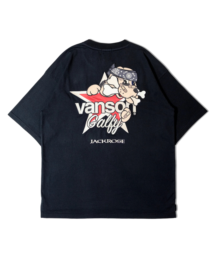 JACKROSE(ジャックローズ) |【VANSON×GALFY×JACKROSE】 星犬Tee SS(MENS)