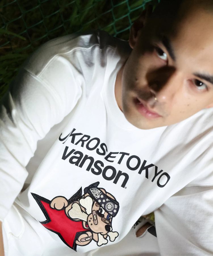 JACKROSE(ジャックローズ) |【VANSON×GALFY×JACKROSE】 星犬Tee SS(MENS)