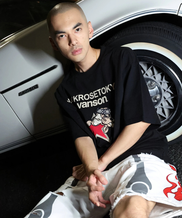 JACKROSE(ジャックローズ) |【VANSON×GALFY×JACKROSE】 星犬Tee SS(MENS)