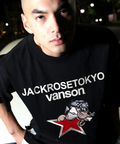 JACKROSE(ジャックローズ) |【VANSON×GALFY×JACKROSE】 星犬Tee SS(MENS)
